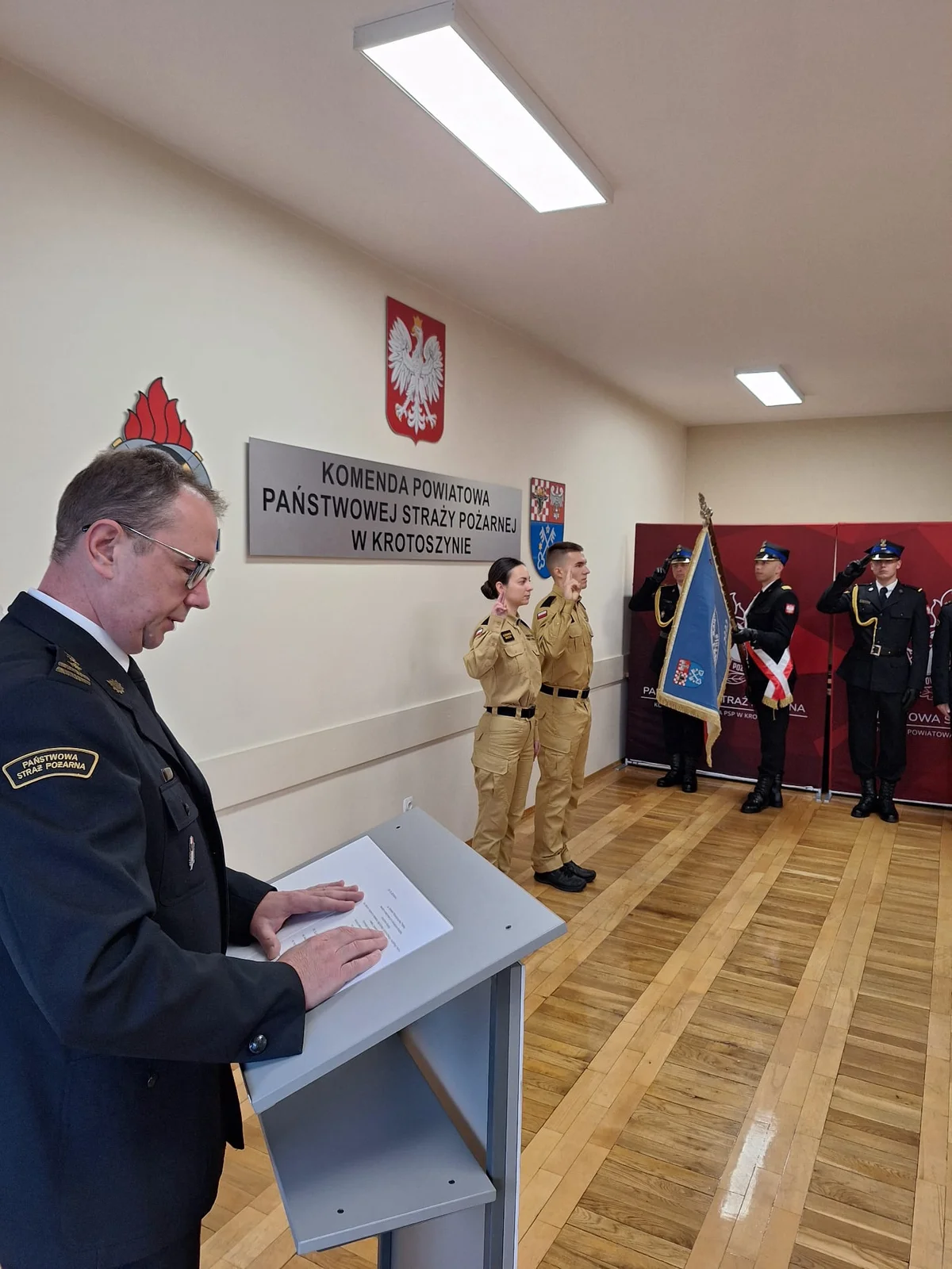 Nowi strażacy rozpoczęli służbę – zdjęcie 2