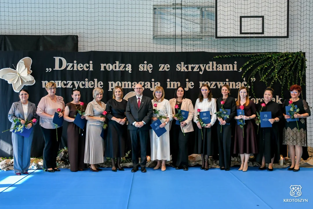 Nagrody dla nauczycieli i dyrektorów w gminie Krotoszyn